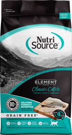 Voir l’image dans la galerie, NutriSource Element - Chat Classic Catch Églefin, Truite et Morue - Nourriture Sèche Sans Grains pour Chats