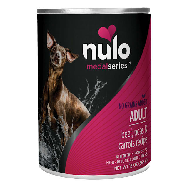 Nulo Freestyle - Chien Adulte Pâté Boeuf, Pois et Carottes - Nourriture Humide Sans Grains pour Chiens