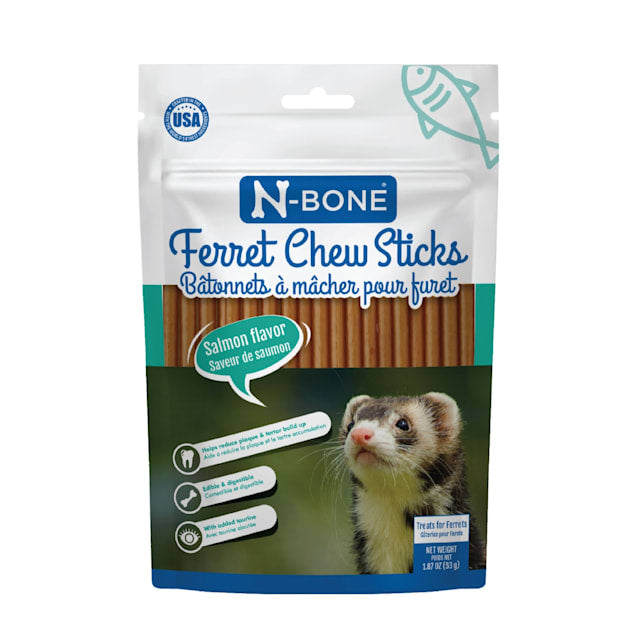 N-BONE Gâteries Furet Tartre & Plaque Saumon 1.87oz