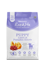 Voir l’image dans la galerie, NutriSource PureVita - Chiot Agneau et Citrouille - Nourriture Sèche à Ingrédients Limités Sans Grains pour Chiens