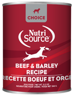 Voir l’image dans la galerie, NutriSource Choice - Chien Pâté Boeuf et Orge - Nourriture Humide pour Chiens