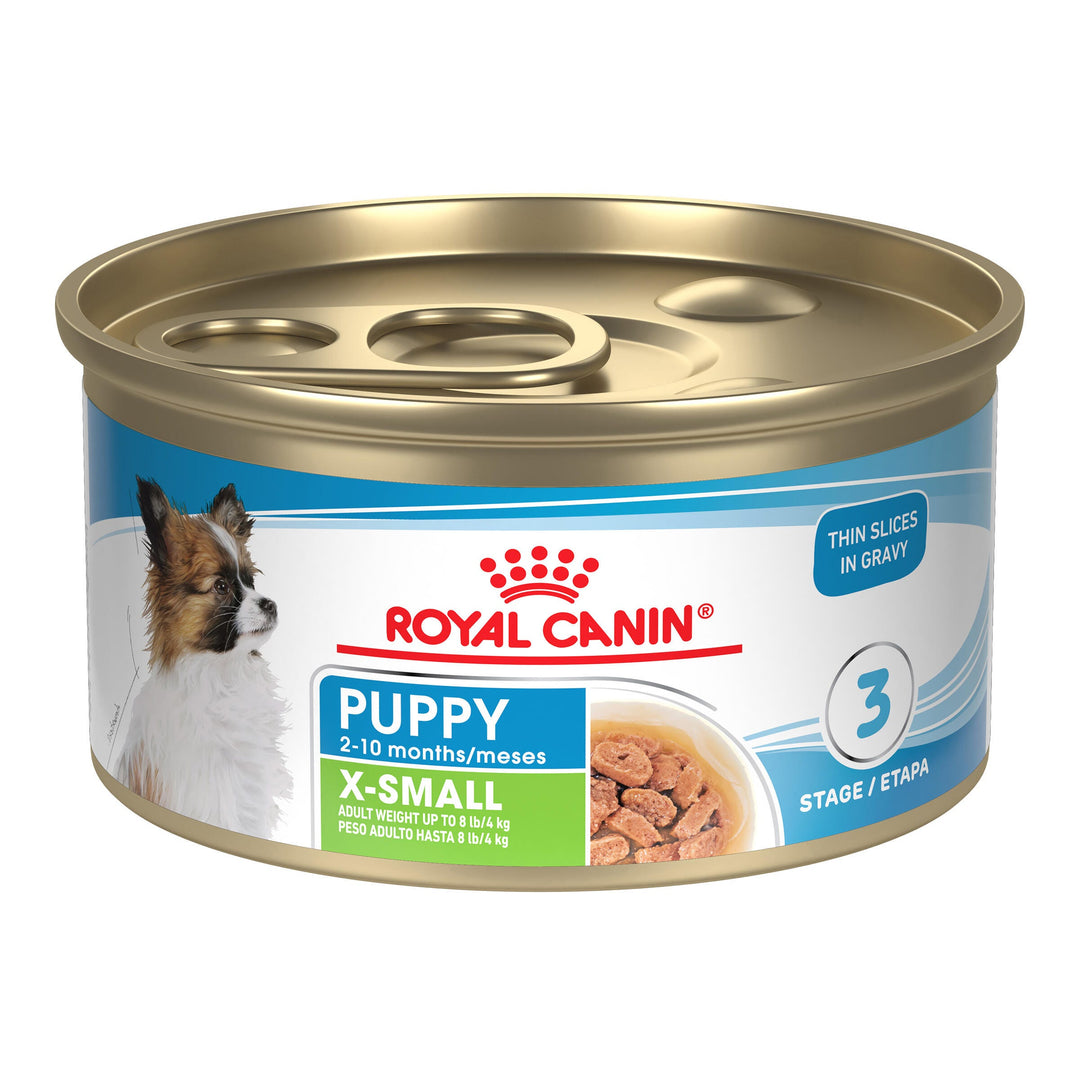 Royal Canin X-Petit - Fines Tranches en Sauce - Nourriture Humide pour Chiots de Petite Taille