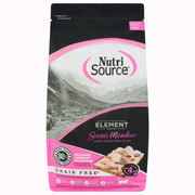 NutriSource Element - Chat Scenic Meadow Dinde, Canard et Lapin - Nourriture Sèche Sans Grains pour Chats