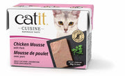 Catit Cuisine - Chat Adulte Mousse de Poulet avec Porc - Nourriture Humide Sans Grains pour Chats en Tetra Pak