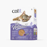 Voir l’image dans la galerie, Catit Go Natural! - Parfum de Lavande - Litière Agglomérante à Base de Bois pour Chats