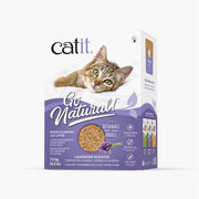 Catit Go Natural! - Parfum de Lavande - Litière Agglomérante à Base de Bois pour Chats
