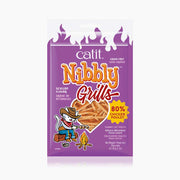 Catit Nibbly Grills - Poulet avec Arôme de Pétoncles - Gâteries Sans Grains pour Chats