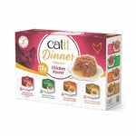 Voir l’image dans la galerie, Catit Dinner - Sélection de Poulet en Sauce - Nourriture Humide Sans Grains pour Chats