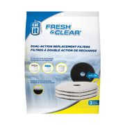 CATIT FRESH & CLEAR Filtres Double Action pour Abreuvoir x3