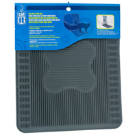 CATIT Tapis Bac à Litière Rectangulaire Gris