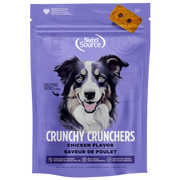 NutriSource Crunchy Crunchers - Saveur de Poulet - Biscuits Sans Grains pour Chiens