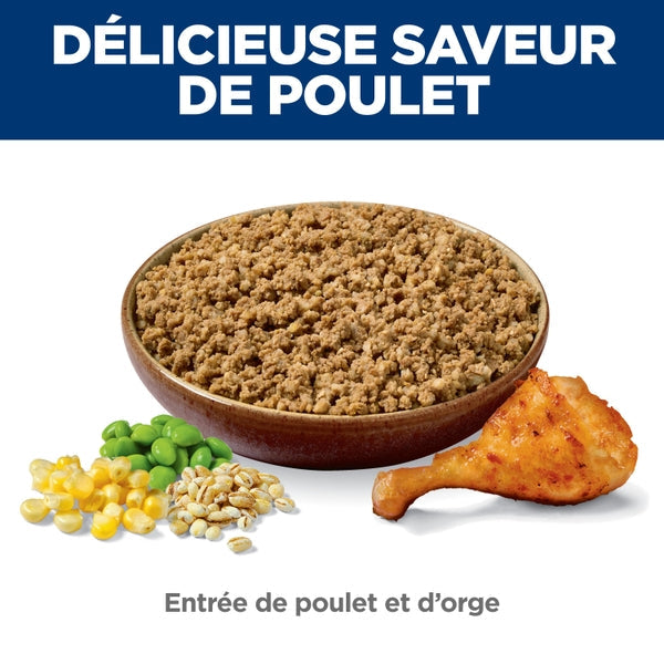 Hill's Science Diet - Entrée de Poulet et Orge - Nourriture Humide pour Chiots