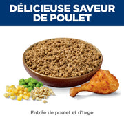 Hill's Science Diet - Entrée de Poulet et Orge - Nourriture Humide pour Chiots