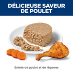 Voir l’image dans la galerie, Hill's Science Diet - Estomac et Peau Sensibles - Entrée de Poulet et Légumes - Nourriture Humide pour Chats Adultes