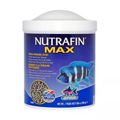 *NUTRAFIN MAX Nourriture Bâtonnets Spiruline Cichlidés 280g