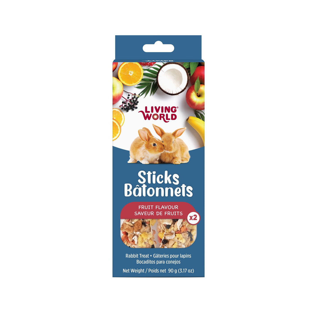 Living World - Bâtonnets à Gruger aux Légumes - Gâteries pour Lapins