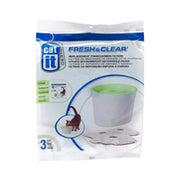 CATIT FRESH & CLEAR Filtres pour Abreuvoir x3