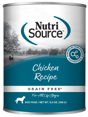 NutriSource - Chien Pâté de Poulet - Nourriture Humide Sans Grains pour Chiens