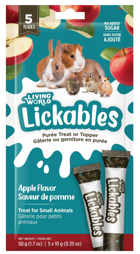 Living World - Lickables Pomme - Gâteries pour Rongeurs