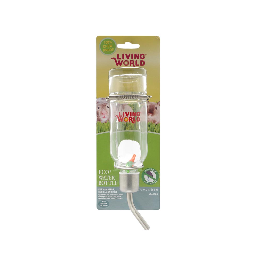 LW Bouteille à Eau ECO+ en Verre L pour Petits Animaux