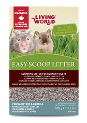 Living World - Litière Agglomérante Easy Scoop - Litière pour Hamsters