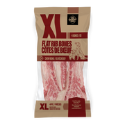 Big Country Raw - T-Grand Côtes de Boeuf - Gâteries Crues Congelées pour Chiens (Paquet de 4)