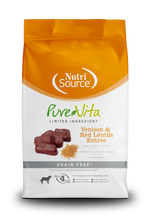 Voir l’image dans la galerie, NutriSource PureVita - Chien Venaison et Lentilles - Nourriture Sèche à Ingrédients Limités Sans Grains pour Chiens