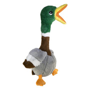 Kong - Shakers Honkers Canard - Jouet en Peluche avec Couineur pour Rapporter et Tirer pour Chiens