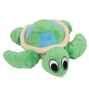 Dogit Puppy Luvz - Jouet Tortue Verte en Peluche avec Organe Sonore pour Chiens, 22 cm