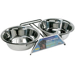 Voir l’image dans la galerie, *DOGIT Ensemble 2 Bols Inox 2x68oz XL