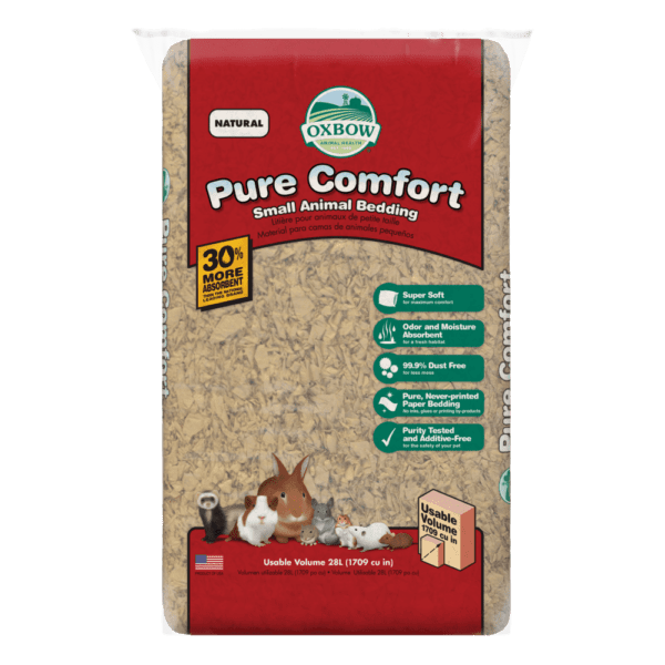 Oxbow Pure Comfort - Litière de Papier - Litière pour Rongeurs