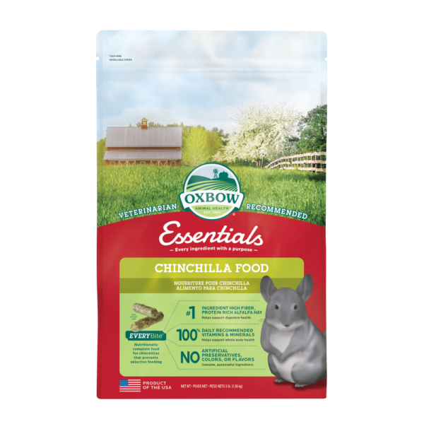 Oxbow Essentials - Nourriture pour Chinchillas - Nourriture pour Chinchillas