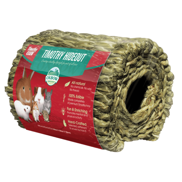 *OXBOW Timothy Club Cachette de Foin Timothy pour Rongeur
