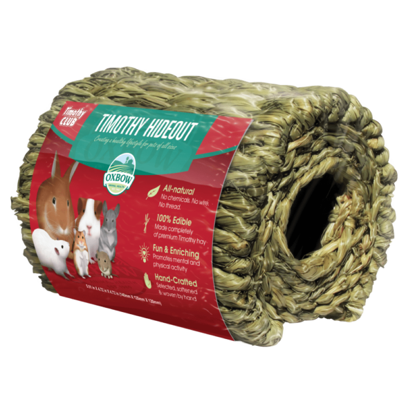 *OXBOW Timothy Club Cachette de Foin Timothy pour Rongeur