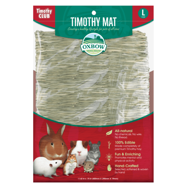 OXBOW TIMOTHY CLUB Languette de Foin Timothy L pour Rongeur