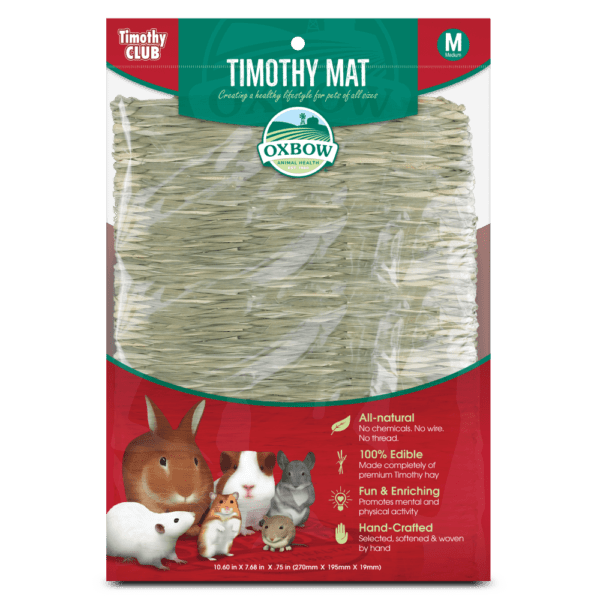 Oxbow Timothy Club - Tapis en Foin Timothy - Tapis pour Rongeurs