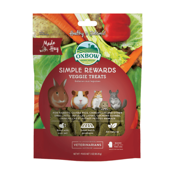 Oxbow Simple Rewards - Légumes - Gâteries pour Rongeurs