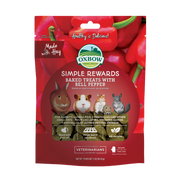 Oxbow Simple Rewards - Poivron - Gâteries pour Rongeurs