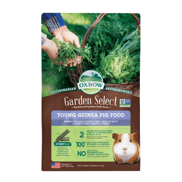 Oxbow Garden Select - Nourriture pour Jeunes Cochons d'Inde - Nourriture pour Cochons d'Inde