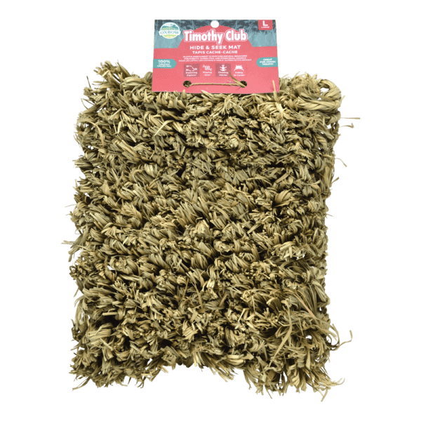 *OXBOW Jouet Rongeur Timothy Club Tapis Cache-Cache Foin Timothy L