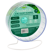 Oxbow Enriched Life - Roue de Course Silencieuse 2 en 1 - Roue d'Exercice pour Rongeurs
