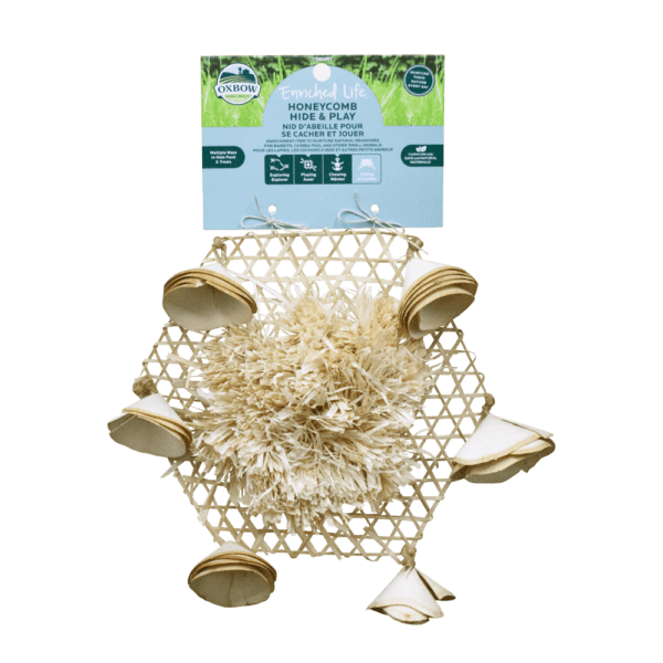 OXBOW Jouet Rongeur Centre Interactif Mobile Nid d'Abeille