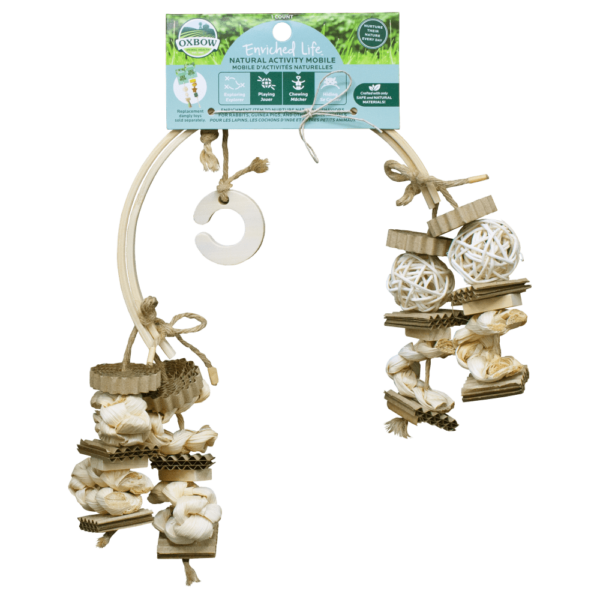 OXBOW Jouet Rongeur Centre Interactif Mobile Activitiés Naturelles
