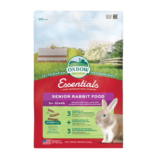 Oxbow Essentials - Nourriture pour Lapins Âgés - Nourriture pour Lapins