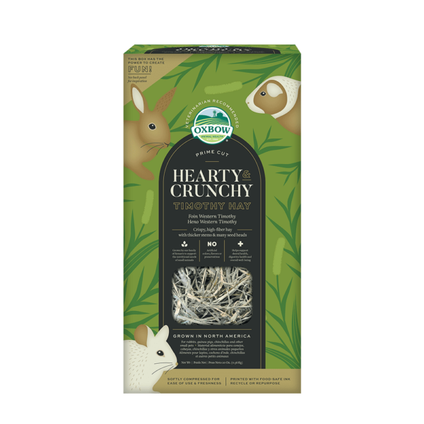 OXBOW Nourriture Foin Timothy Occidental Hearty & Crunchy 40oz