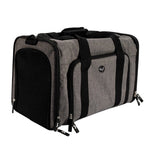 Voir l’image dans la galerie, DOGIT EXPLORER Sac Transport Extensible Bordeaux/Gris