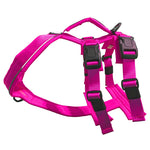 Voir l’image dans la galerie, CHIEN BLANC ATLAS Harnais Double Rose S