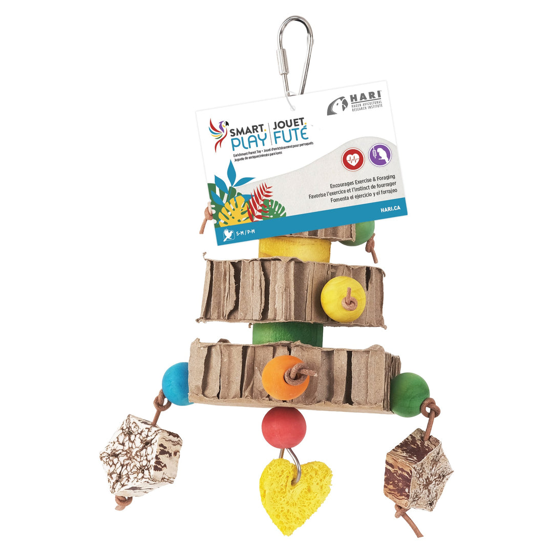 Hari Smart Play - Tour Virevoltante - Jouet pour Oiseaux