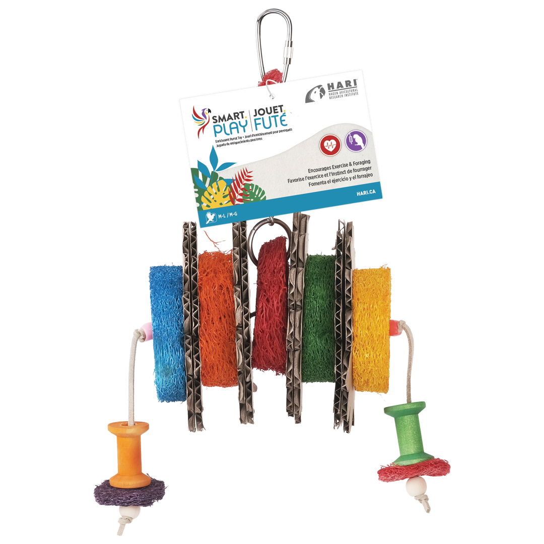 Hari Smart Play - Pétales en Fête - Jouet pour Oiseaux
