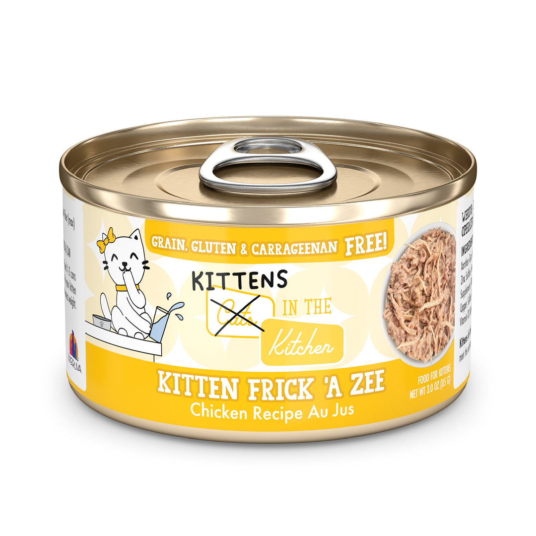 Weruva Cats in the Kitchen - Frick A Zee - Poulet au Jus - Nourriture Humide Sans Grains pour Chatons